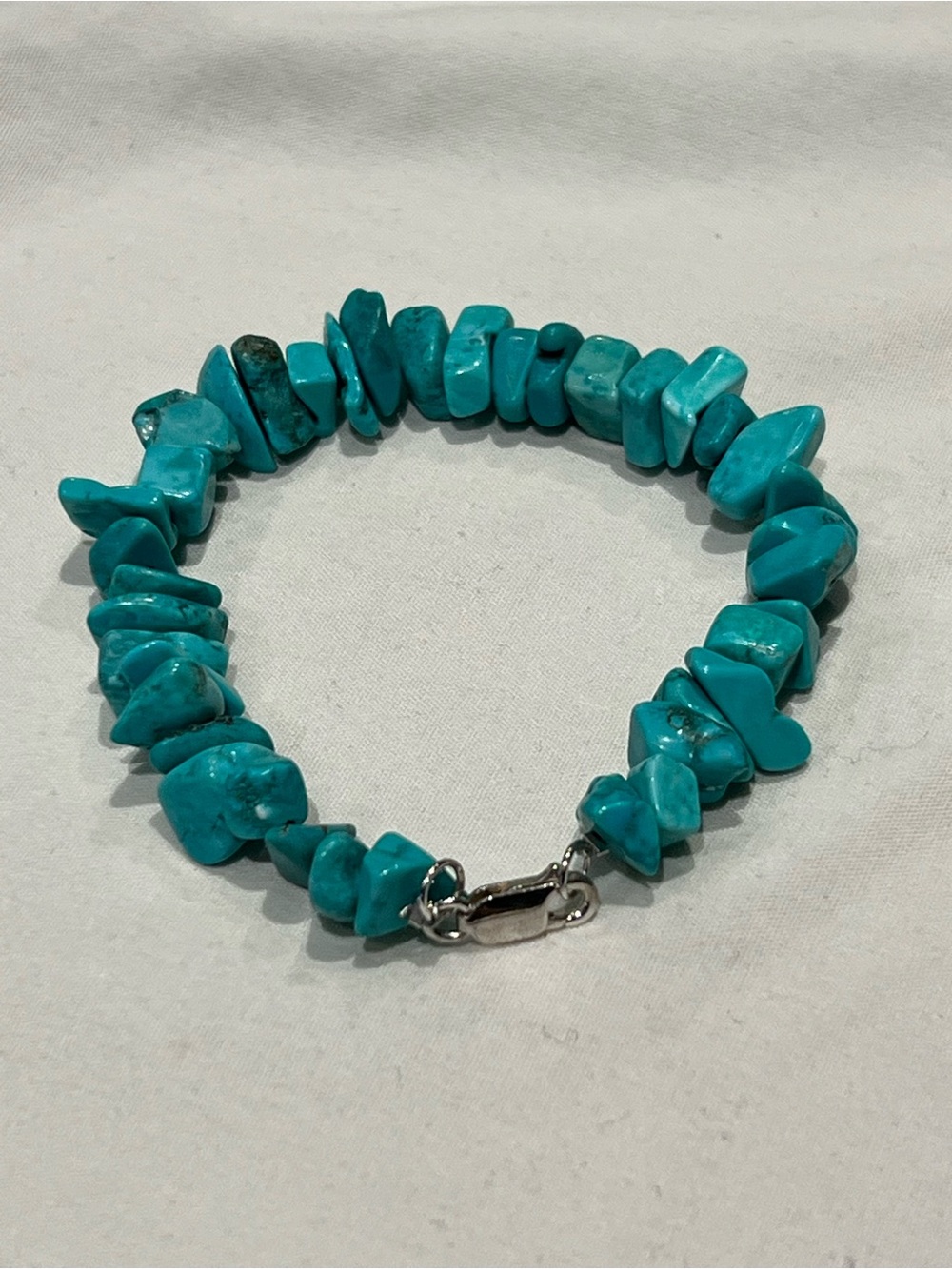 Magnesite Sterling silver bracelet